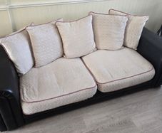 3 seater and 2 arm chairs