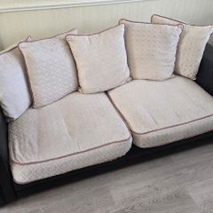 3 seater and 2 arm chairs