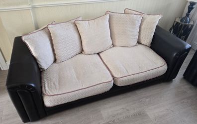 3 seater and 2 arm chairs