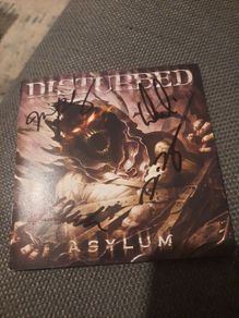 DISTURBED: Asylum -Fully Autographed CD