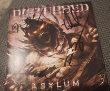 DISTURBED: Asylum -Fully Autographed CD