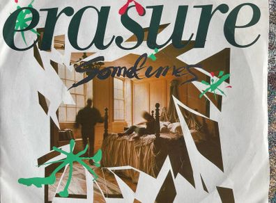 Erasure. Sometimes picture sleeve vinyl record single in vg+ condition