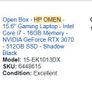 Faulty HP Omen 15-EK1013DX for swap Image 3