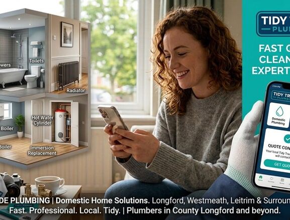 Tidy Trade Plumbing Longford Westmeath Leitrim