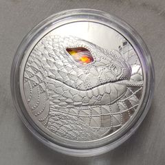 Austria 20 Euro Silver (.925) Proof Coin 2021 - The Serpent Creator - Eyes of the World