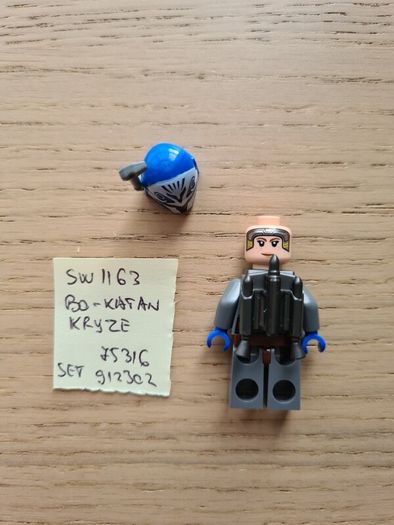 lego sw1163 Bo-Katan Kryze, set star wars 75316, 912302