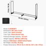 2.4m Firewood Rack with Waterproof Cover Image 7