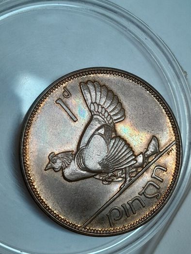 Proof Ireland 1d Penny High grade