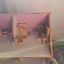 Large Wooden Dollhouse with Furniture & Accessories Image 6