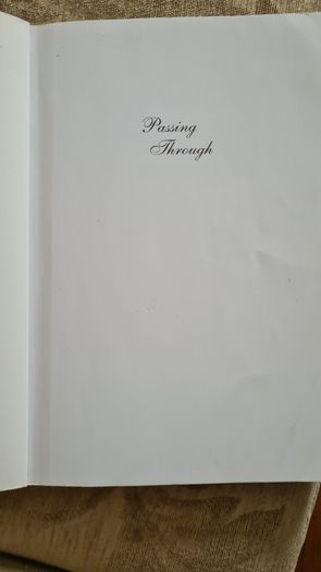 Passing Through. By Declan HASSETT. FIRST EDITION. Paperback In Good Condition.