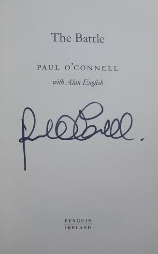 5 Signed/Autographed Rugby Books