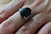 Sterling Silver Ring - Size U - Stamped for Silver (S22)
