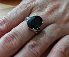 Sterling Silver Ring - Size U - Stamped for Silver (S22)