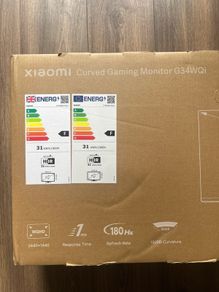 XIAOMI 34" Curved Gaming Monitor - Brand new in box