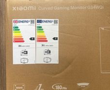 XIAOMI 34" Curved Gaming Monitor -New in box