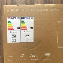 XIAOMI 34" Curved Gaming Monitor - Brand new in box