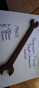 Ferguson Orginal Plough Depth/Measure Wrench