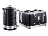 Black Kettle and Toaster Set
