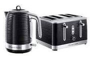 Black Kettle and Toaster Set