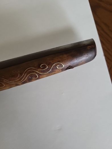 Antique flintlock pistol replica