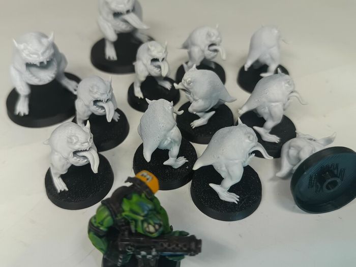 Ork Squiggoth herd