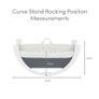 Shnuggle Moses Basket + Curve Stand Image 3