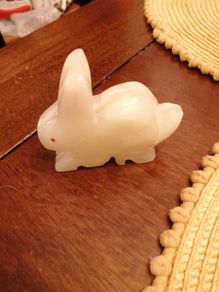 lovely onyx bunny rabbit