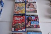 PS2/3 Bundle of Musical Games X8