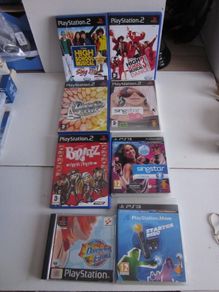 PS2/3 Bundle of Musical Games X8