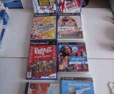 PS2/3 Bundle of Musical Games X8