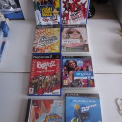 PS2/3 Bundle of Musical Games X8