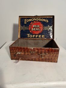 Edmondson's Red Seal Toffee tin