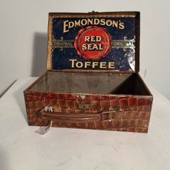 Edmondson's Red Seal Toffee tin