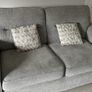 Grey couch and chair Image 2