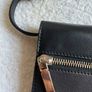 Victoria Beckham black leather clutch/ crossbody bag Image 7