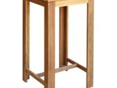 Bar Table Solid Acacia Wood 60x60x105 cm