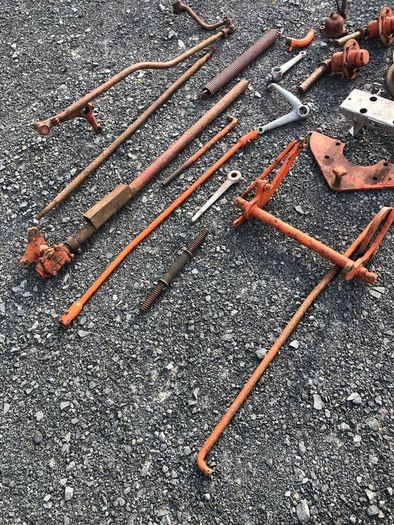 allis chalmers tractor wide front axle and bits