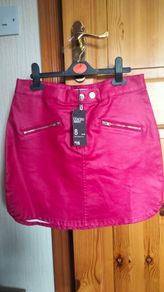 Brand New Pink Skirt Uk8