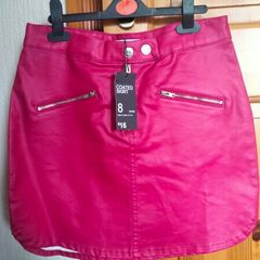 Brand New Pink Skirt Uk8