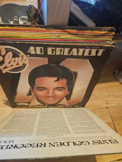 Job Lot of Vinyl Records Easy Listening