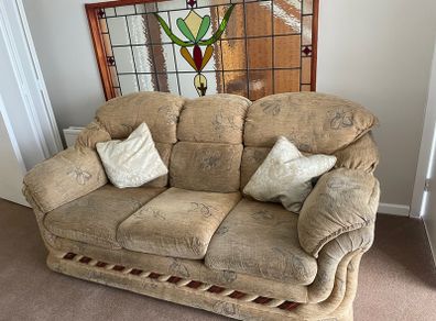 Sofa and chair