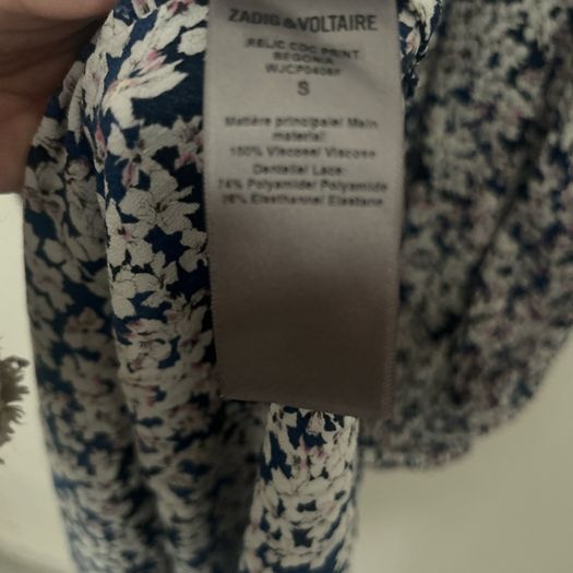 Zadig and Voltaire Floral Maxi Dress Small