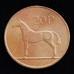 Ireland - 1992 - 20 Pence - Horse - KM.25 - High Grade - [847]