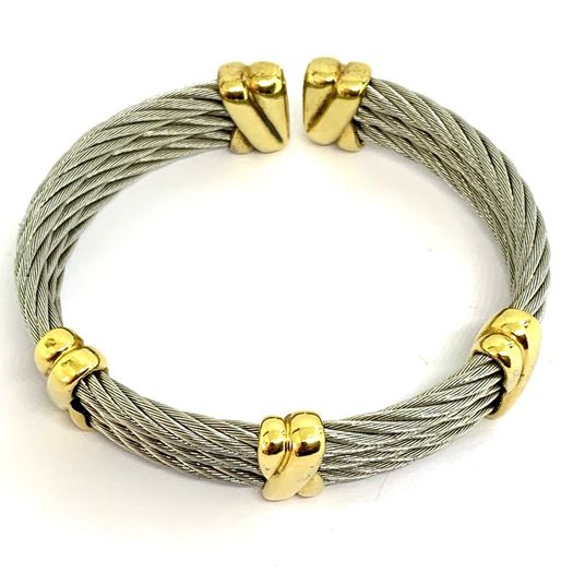 Charriol Celtic Design Luxury Cuff Bracelet