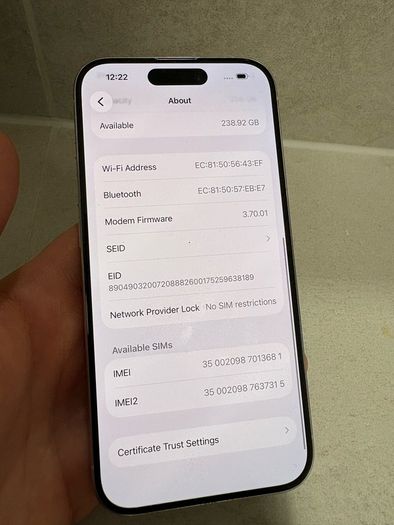 iphone 15 pro 256 gb