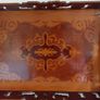 Antique Rectangular Wooden Serving Tray Image 4