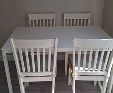 Dining Table + 4 Chairs