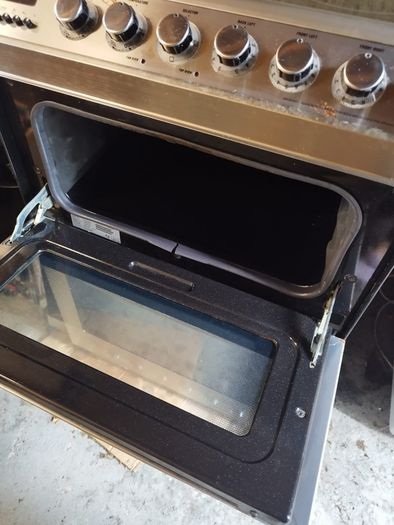 Zanussi 600 double oven electric cooker