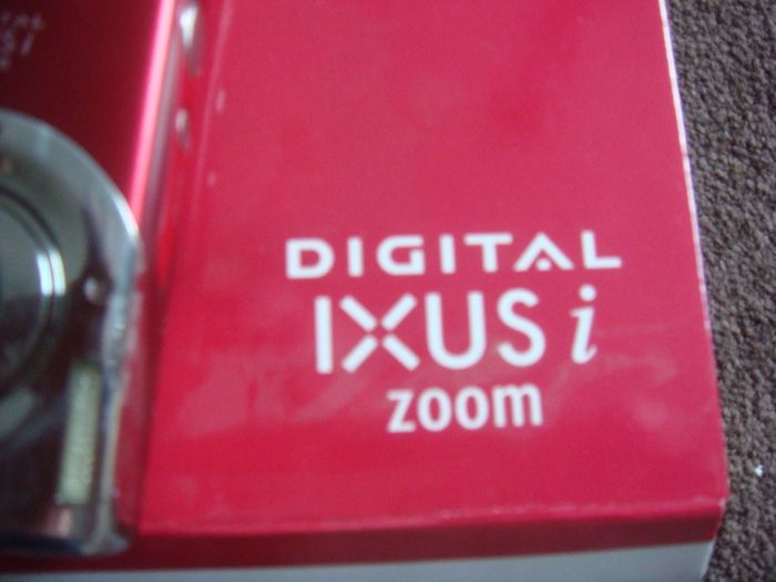 Canon Ixus Zoom- as small as a phone to fit in pocket