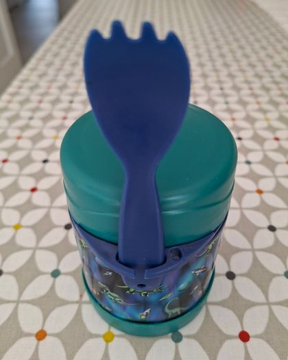 Funtainer Food Flask - Dinosaur & Space Design (New)